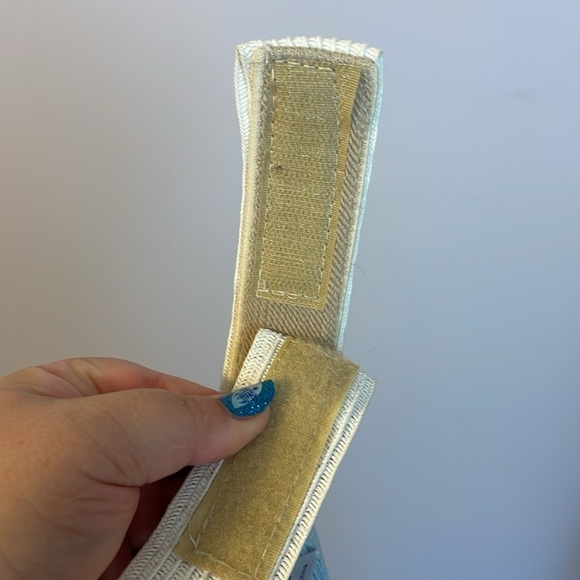 Unbranded Rainbow Paper Straw Visor Hat Adjustable Velcro Back Strap OS - Picture 7 of 11